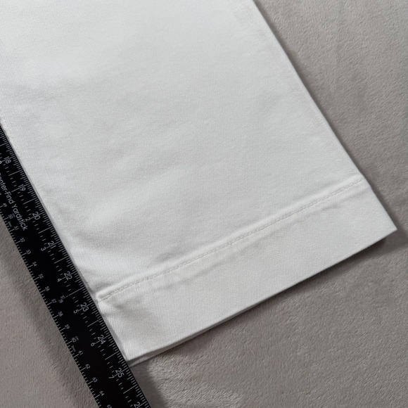 Maeve Anthropologie Jeans Womens 26 White The Colette Wide Leg Crop High Rise - Picture 9 of 13